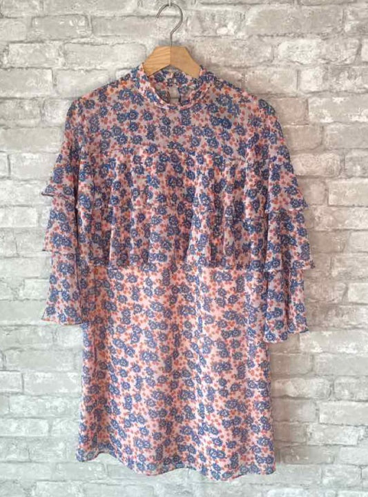 Rebecca Minkoff Size S Faded Pink/Blue Dress