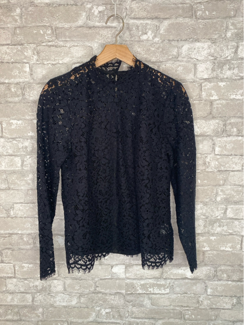 J Crew Size S Black Shirt