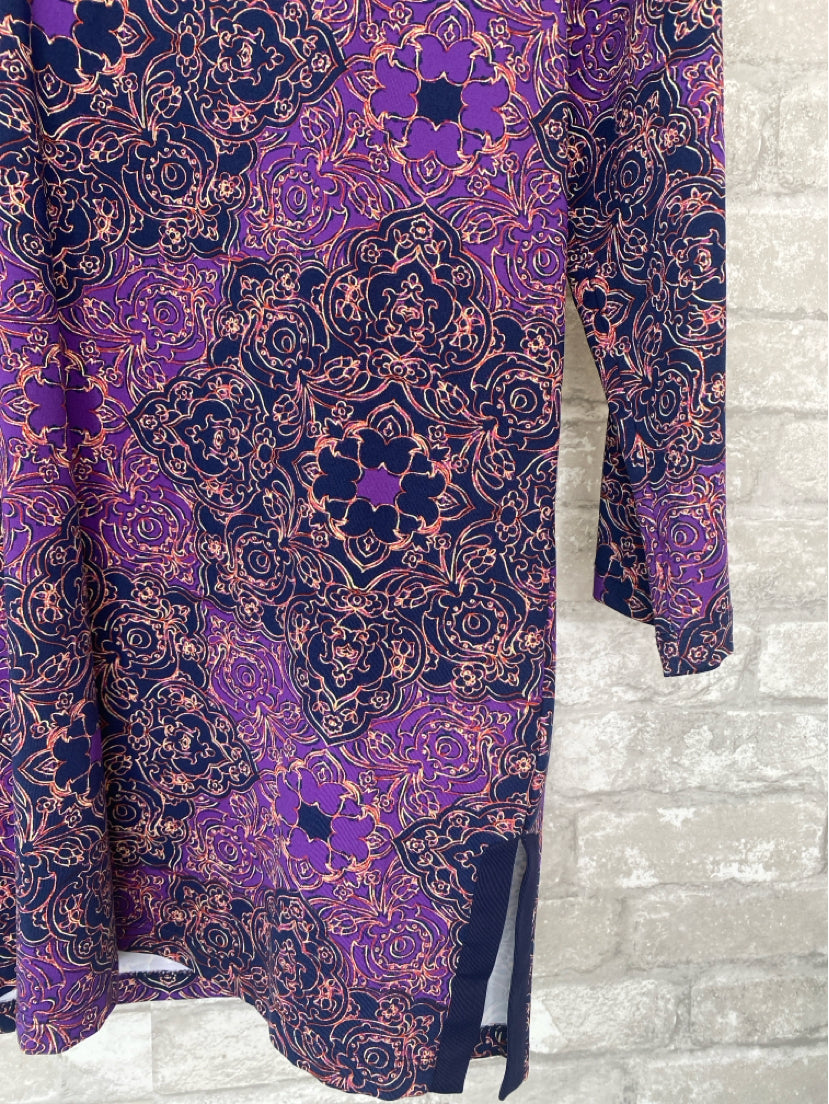 J McLaughlin Size S purple/navy Tunic