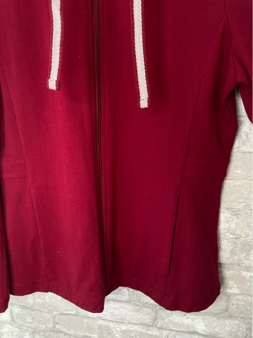 Talbots Size L Marroon Jacket