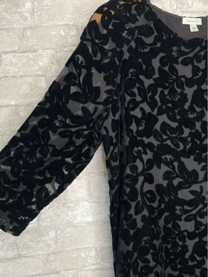 Garnet Hill Size S/4 Black Dress