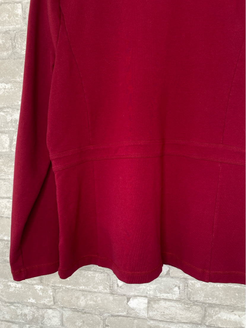 Talbots Size L Marroon Jacket