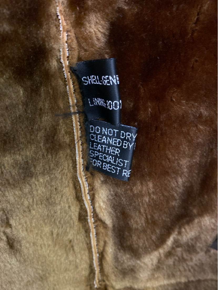 Knoles & Carter Size XL Brown Coat
