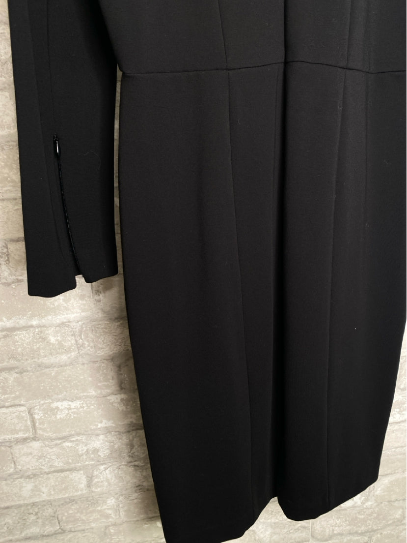 J Crew Size S/4 Black/Navy Dress