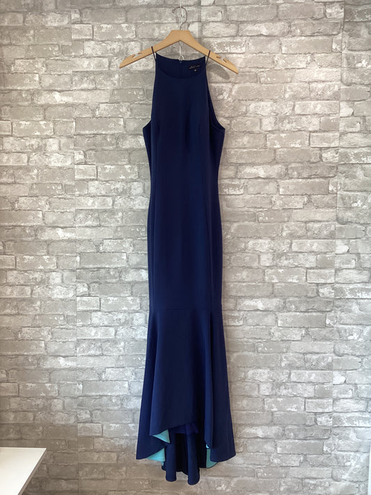 Maria Bianca Nero Size 8 Navy Gown/Evening Wear