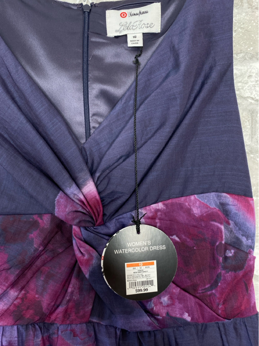 Lela Rose Size M/10 Purple Dress