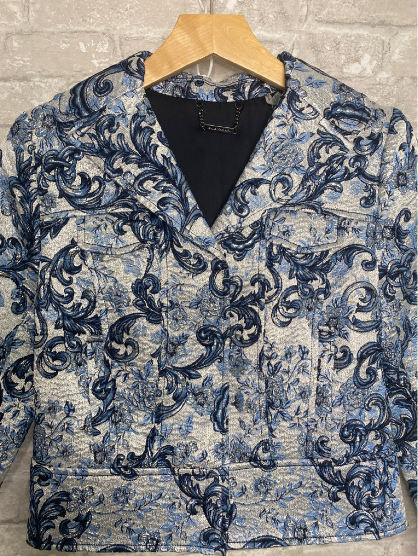 Elie Tahari Size XS black/silver Jacket
