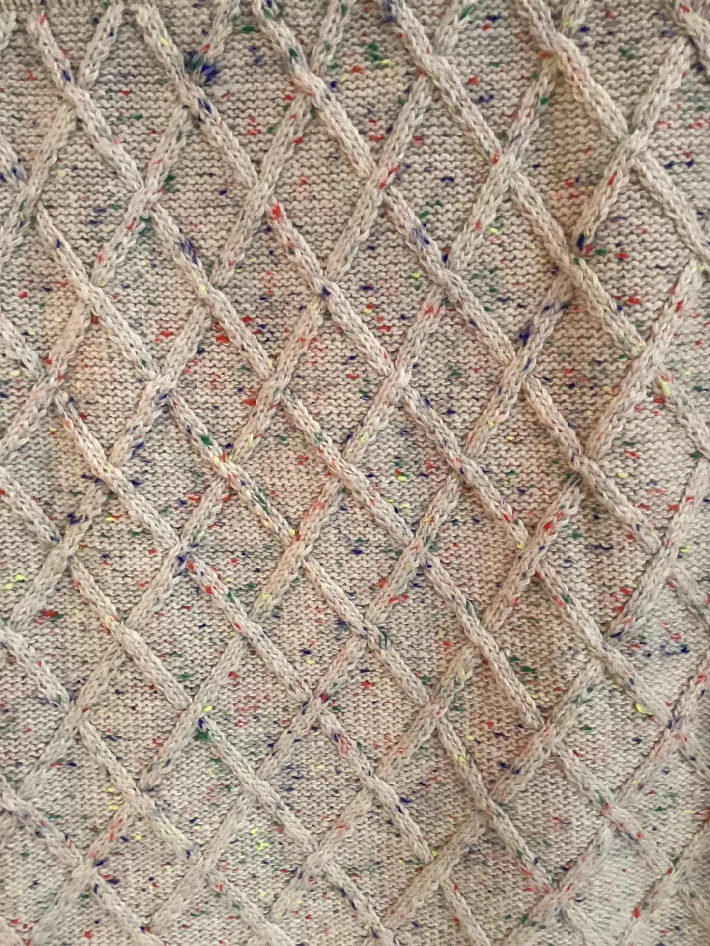 Bobbles & Lace Size M Cream/Multi Skirt