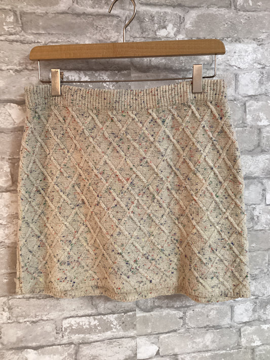Bobbles & Lace Size M Cream/Multi Skirt