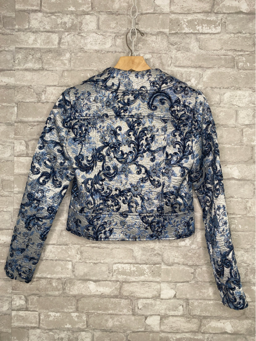 Elie Tahari Size XS black/silver Jacket