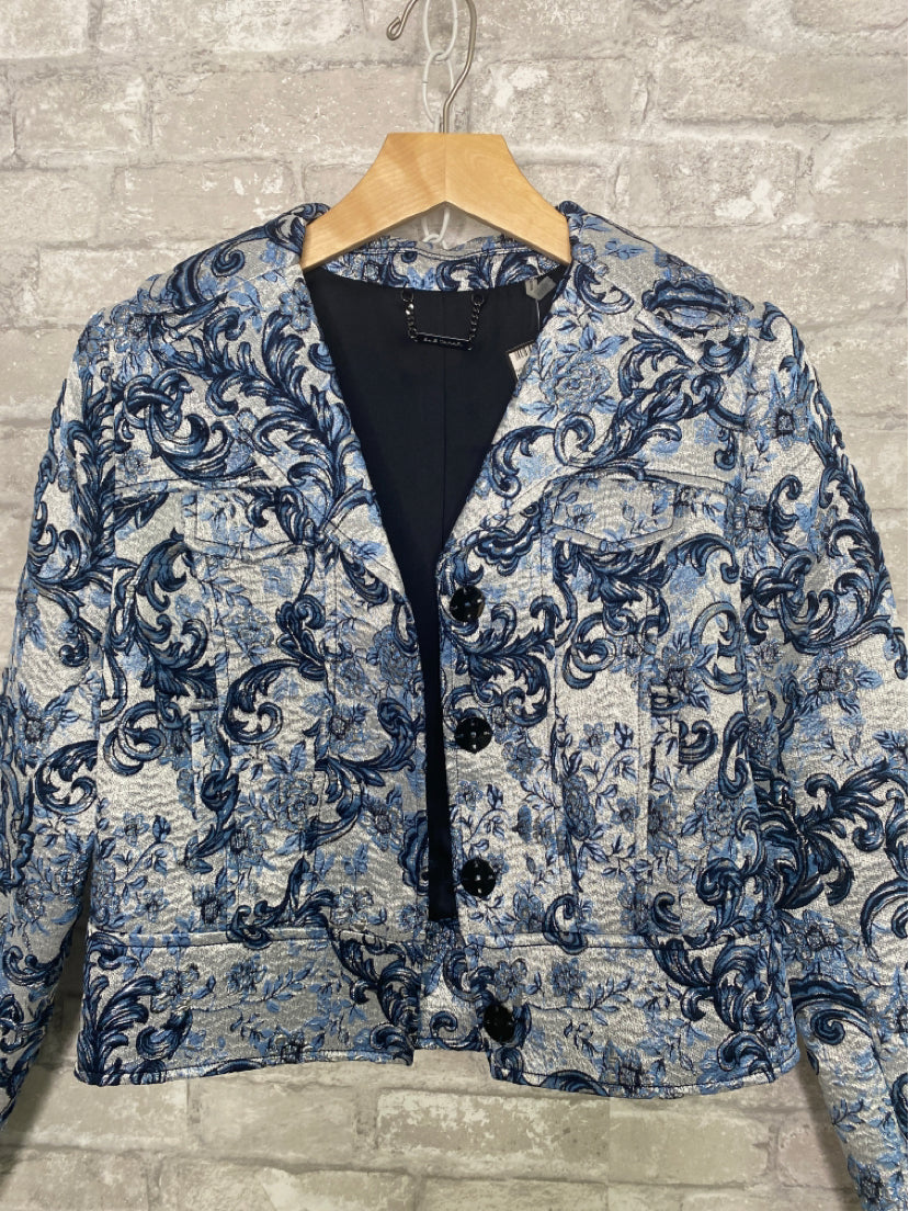 Elie Tahari Size XS black/silver Jacket