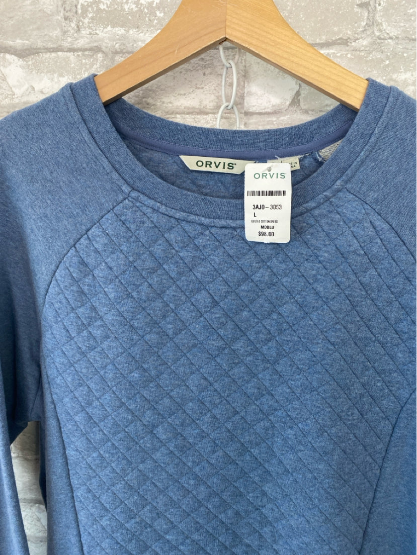 Orvis Size L Blue Dress