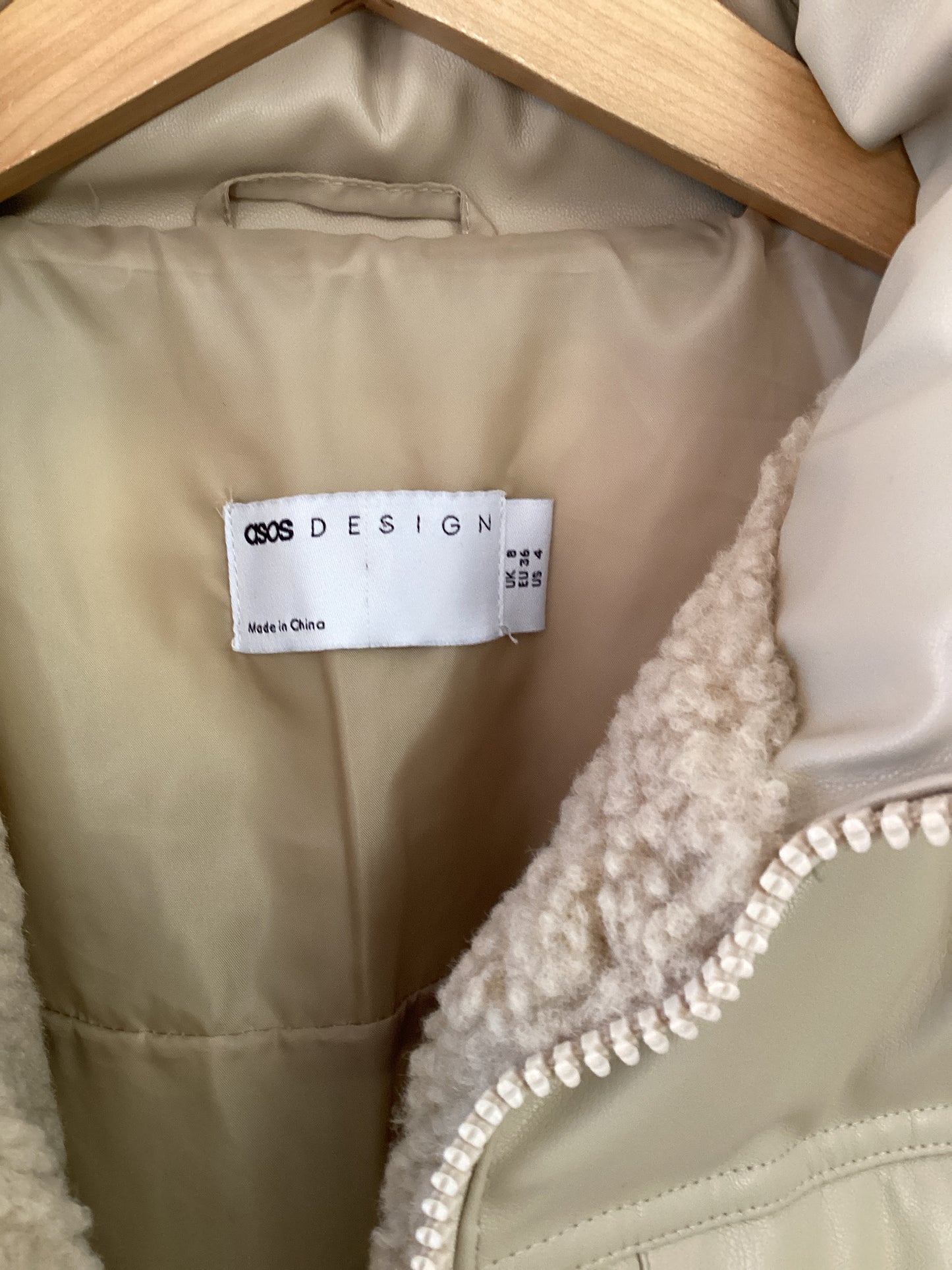 ASOS Size S/M Kahki Coat
