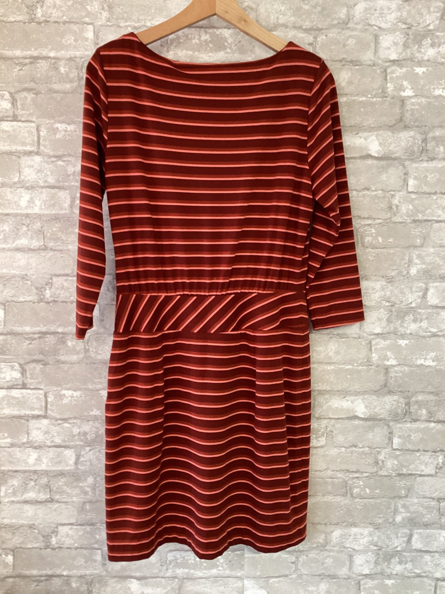 LL Bean Signature Size S/6 Rust Dress