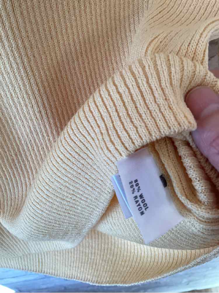 St John sport Size S Yellow Sweater
