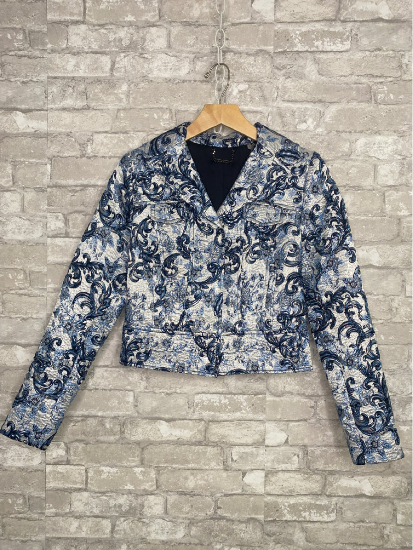 Elie Tahari Size XS black/silver Jacket