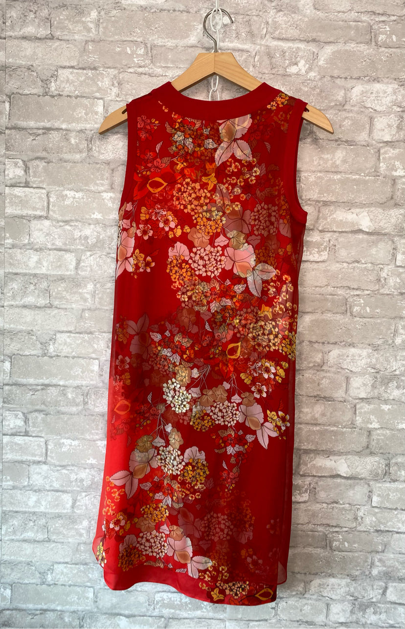 Elie Tahari Size XS/2 Red Dress