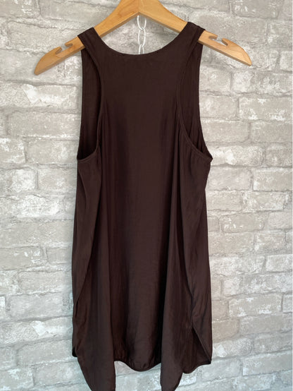 Lola & Sophie Size XS Brown Tank Top