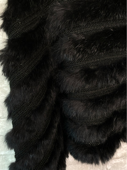 Henig Furs Size OS Black Poncho