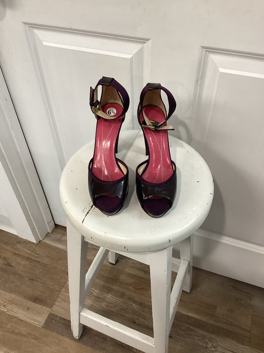 Kate Spade Size 6.5 Plum Shoes