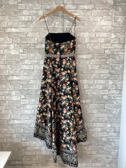 Alice & Olivia Size 6 Black/Multi Gown/Evening Wear