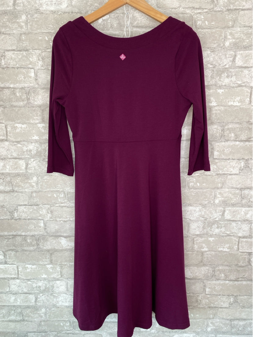 Prana Size M Plum Purple Dress