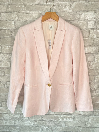 J Crew Size S/4 pale pink Blazer