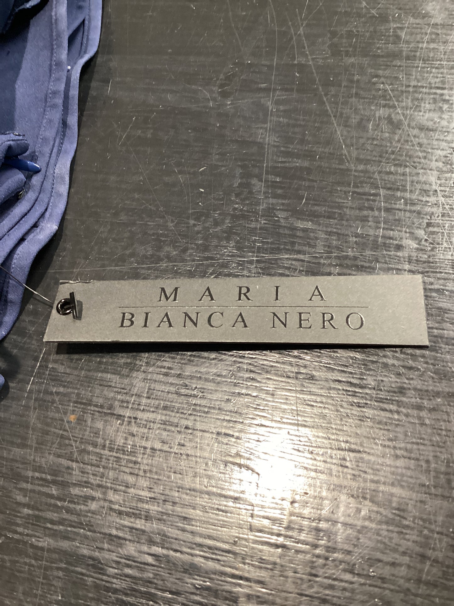 Maria Bianca Nero Size 8 Navy Gown/Evening Wear