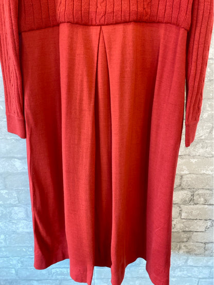 Neiman Marcus Size S tomato Dress