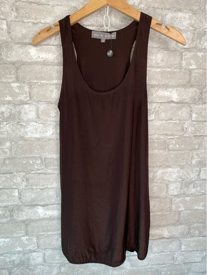Lola & Sophie Size XS Brown Tank Top