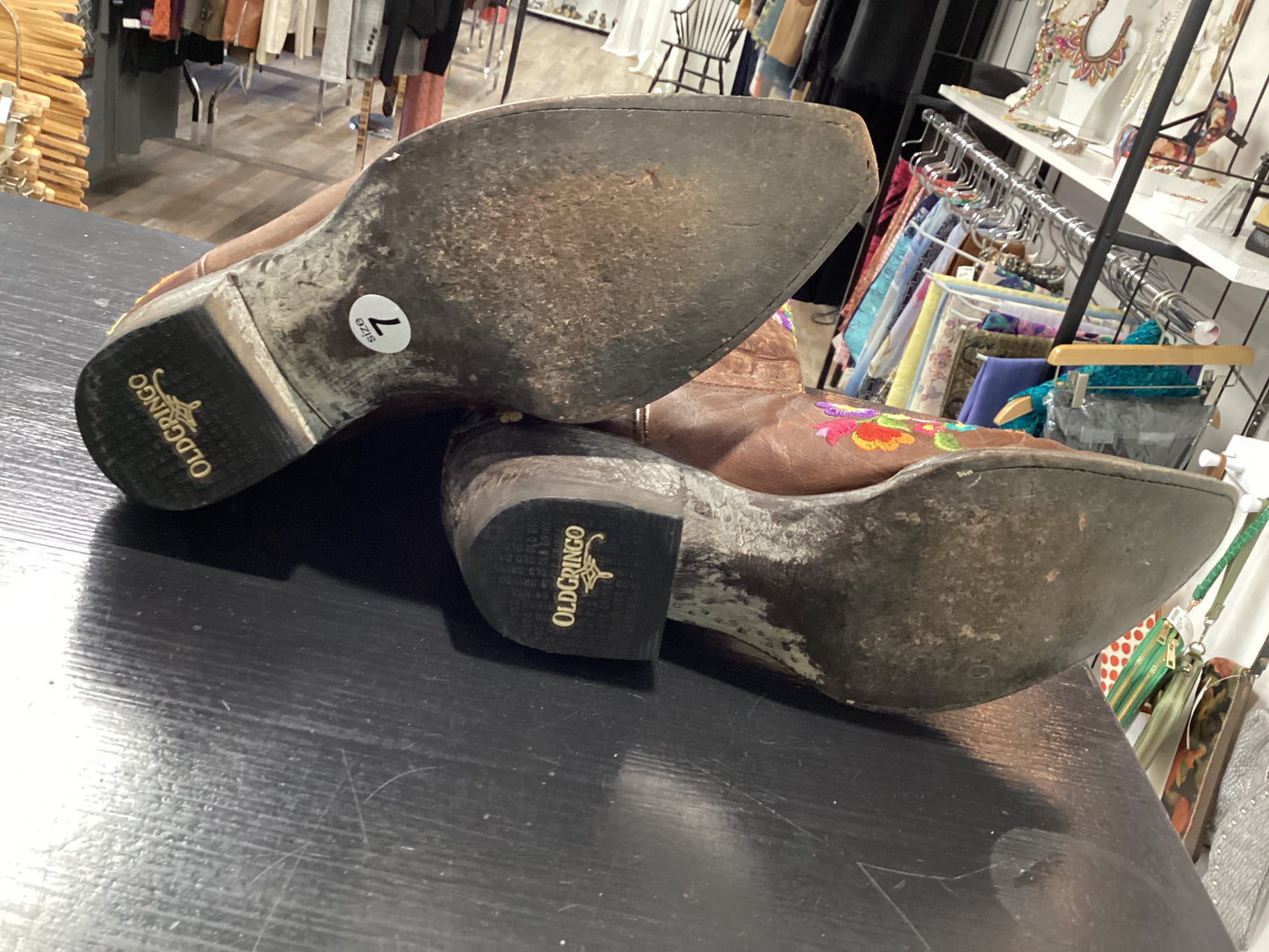 Old Gringo Size 7 Brown Boots