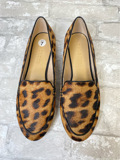 Talbots Size 7 Brown/Amber Flats