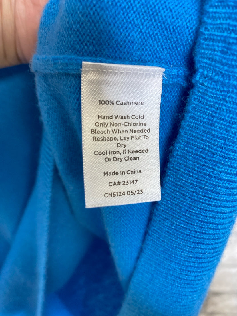 Talbots Size L Aqua Sweater