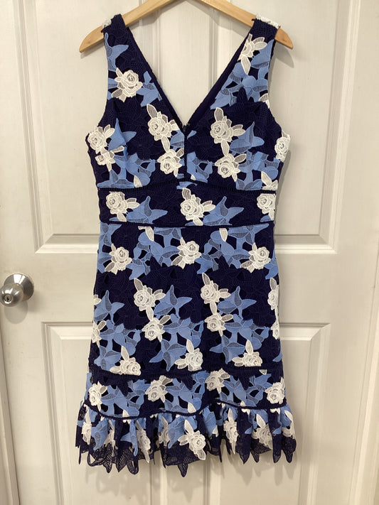 Vineyard Vines Size M/10 Blue/White Dress