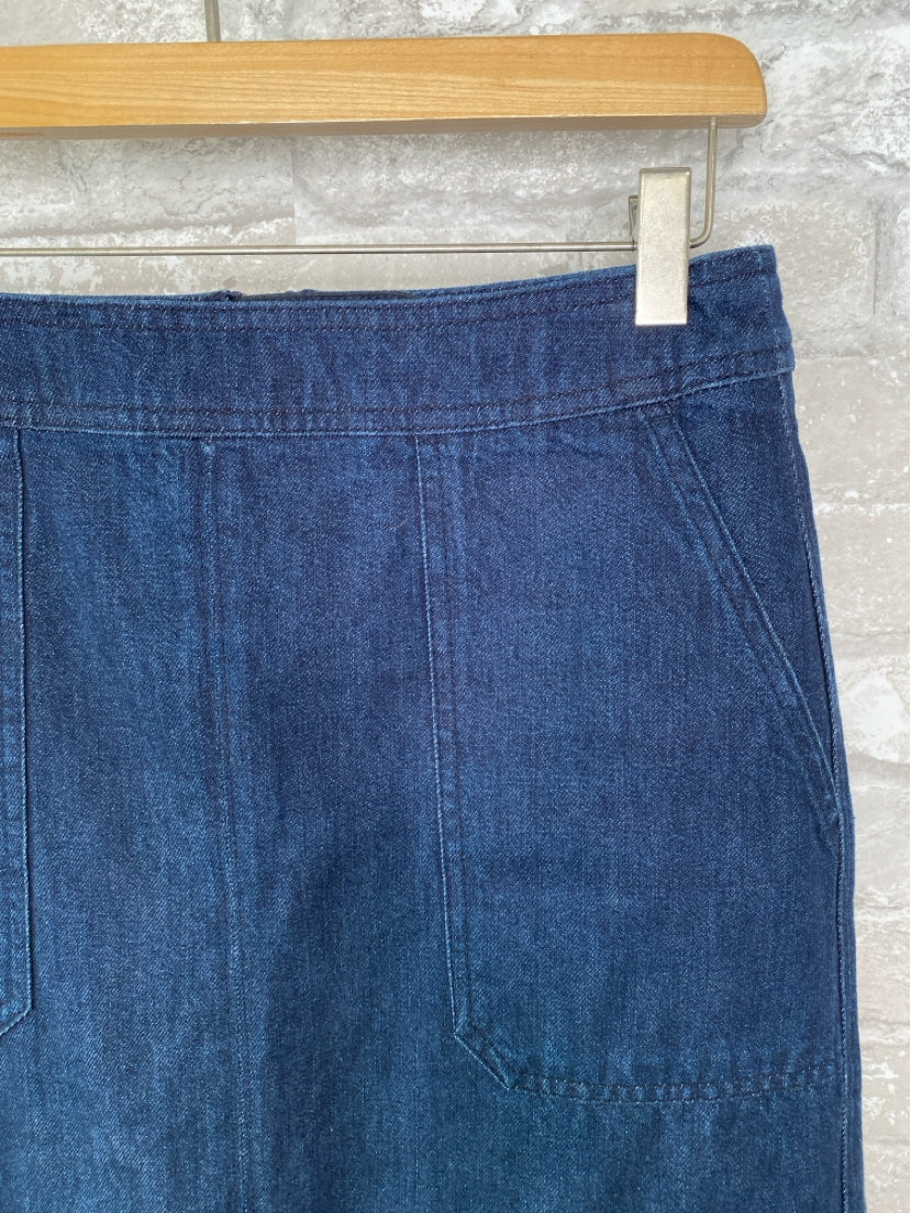 Boden Size S/6P Blue Skirt