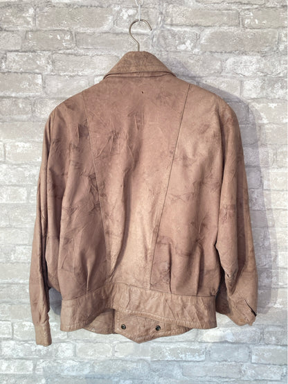 Byrnes & Baker Size S/M Mocha Leather