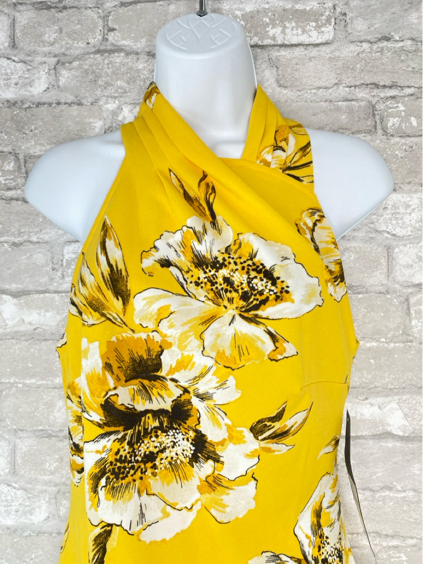 Rachel Roy Size M yellow/white Dress