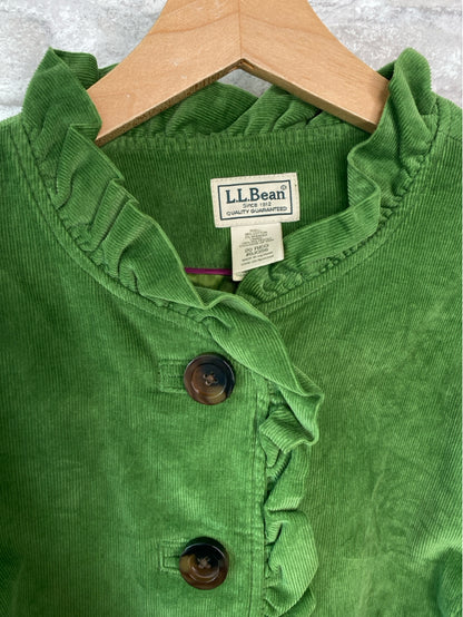 LL Bean Size XXL/20 Kelly Green Jacket