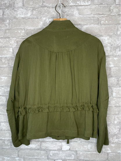 by Anthropologie Size XXS Moss Green Jacket