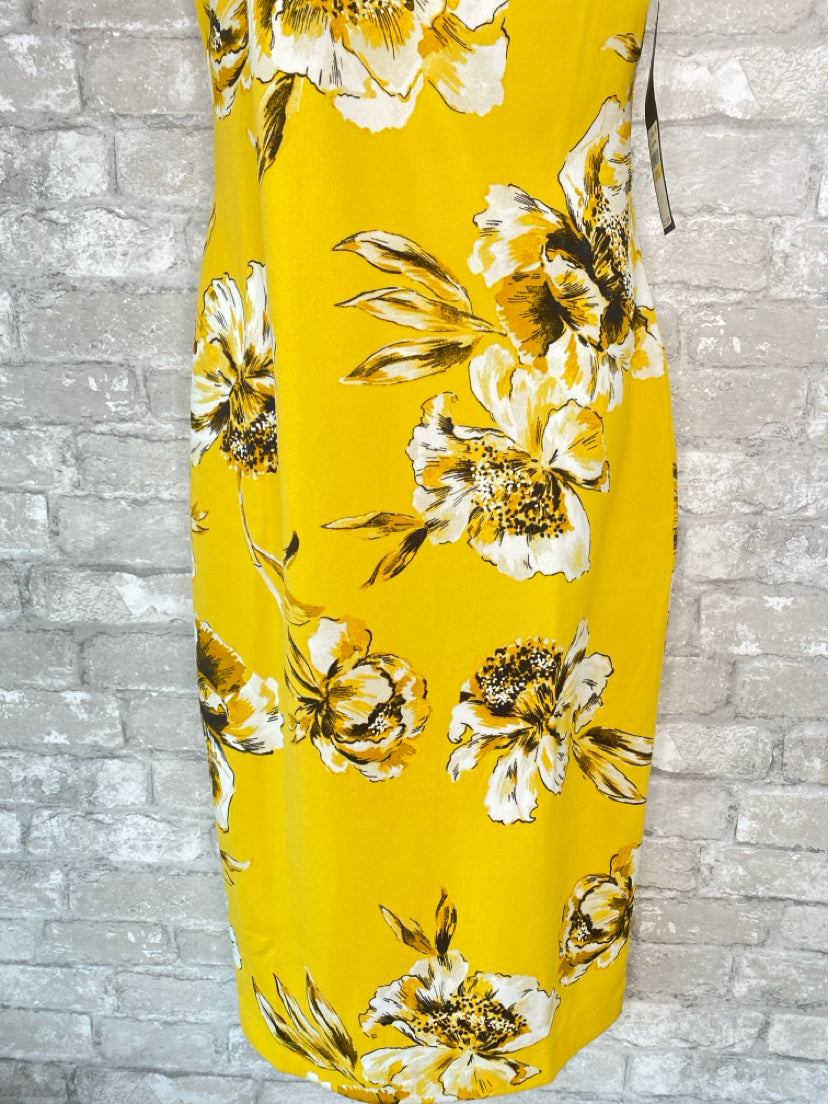 Rachel Roy Size M yellow/white Dress