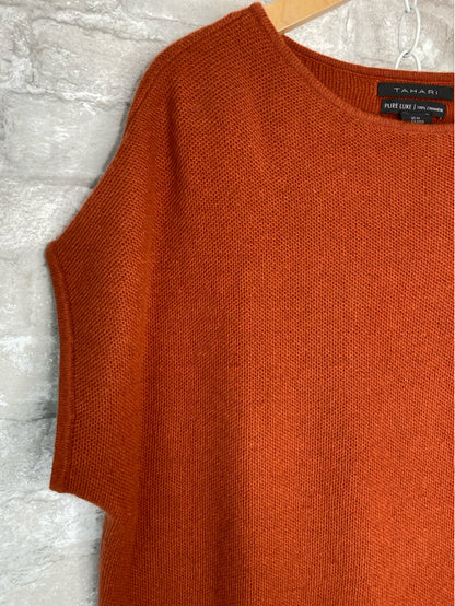 Tahari Size M Pumpkin Spice Sweater