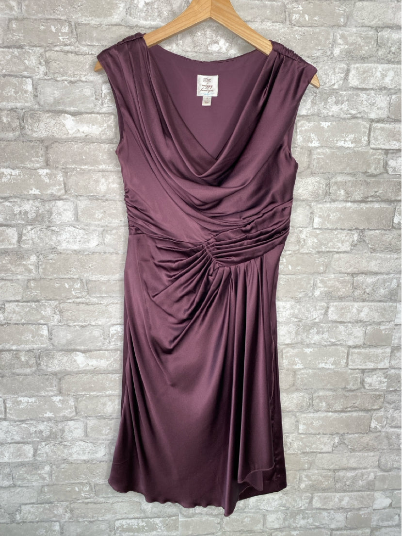 Suzi Chin Size S/6 aubergine Dress