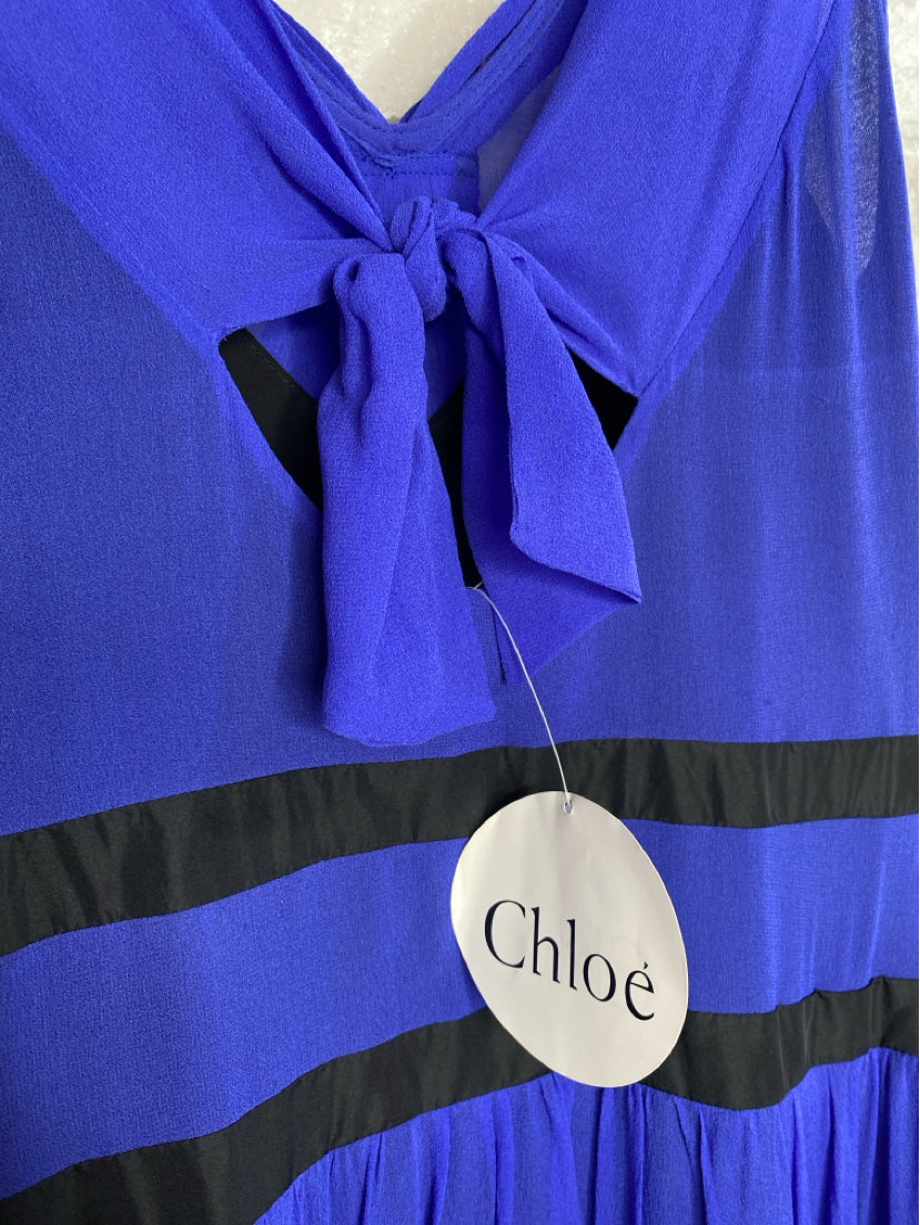 Chloe Size M/8 Purple Dress