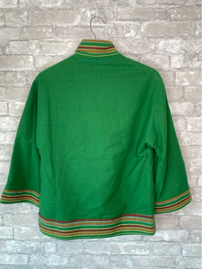 yijinmingshang Size L Green/Red/Orange Shacket