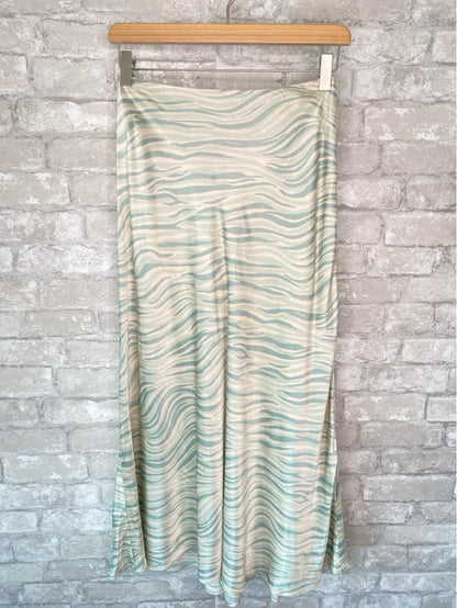 & Other Stories Size XS/2 Mint/white Skirt