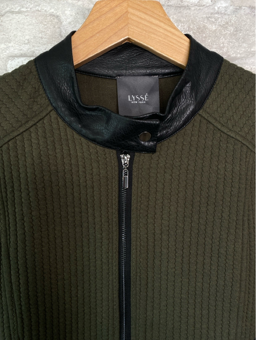 Lysse Size S Deep Olive/Black Jacket