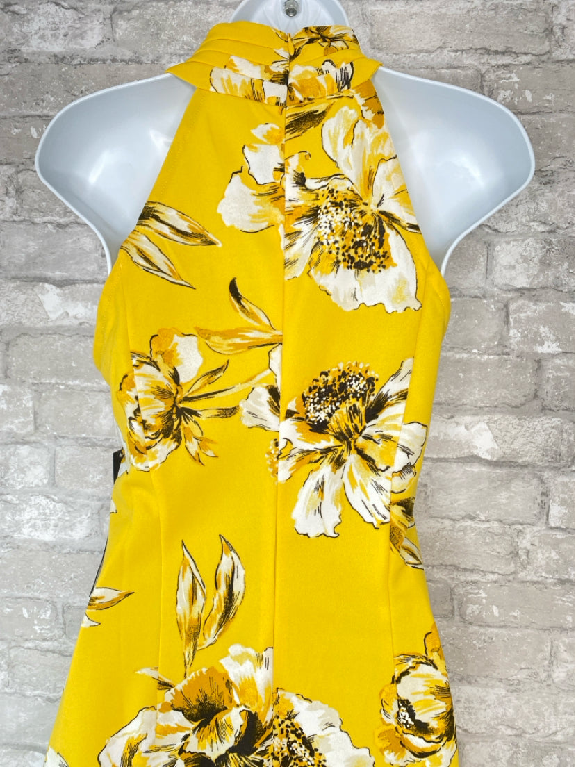 Rachel Roy Size M yellow/white Dress