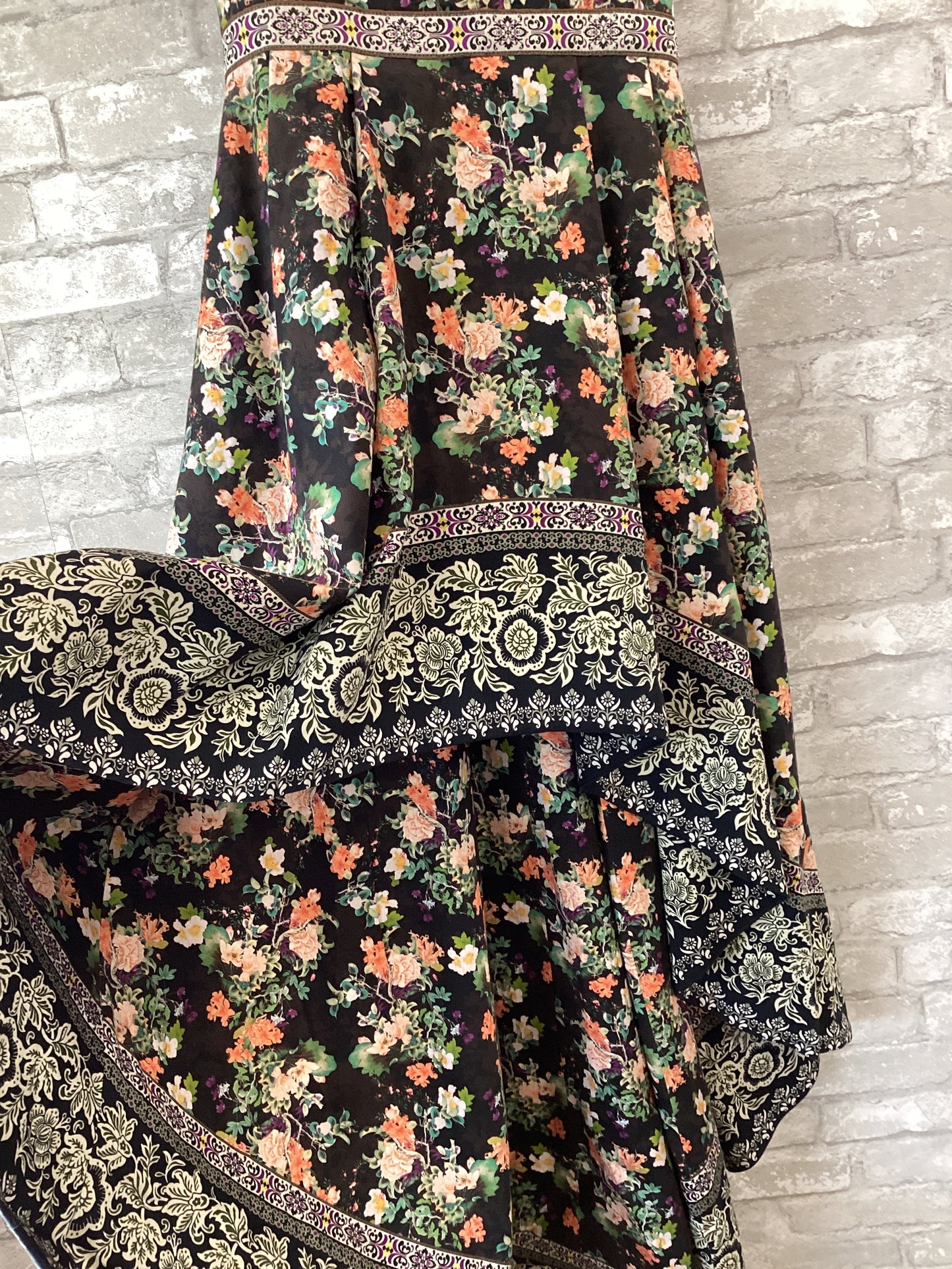 Alice & Olivia Size 6 Black/Multi Gown/Evening Wear