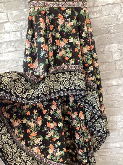 Alice & Olivia Size 6 Black/Multi Gown/Evening Wear