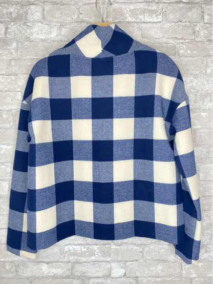 Vineyard Vines Size S Ivory/Blue Sweater